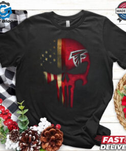 The Punisher Skull Flag Atlanta Falcons T Shirt