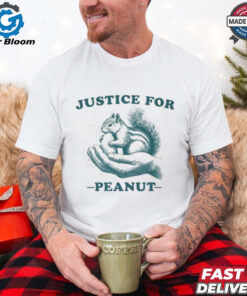 The Squirrel Funny Peanut Squirrel Justice For Peanut Gift T Shirt