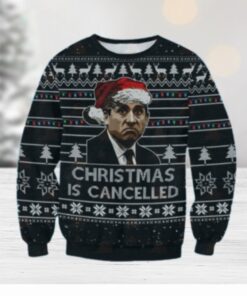 The office Christmas is Cancelled Ugly Sweater