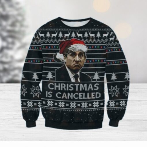 The office Christmas is Cancelled Ugly Sweater