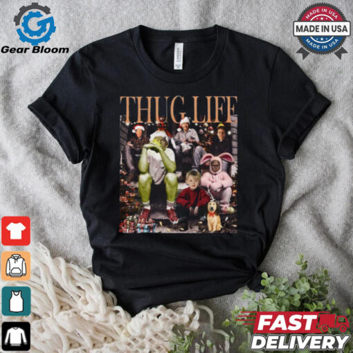 Thug Life Funny Christmas Tshirt Vintage Movie Characters Gift Retro Movie Stars Shirt M0191 T Shirt