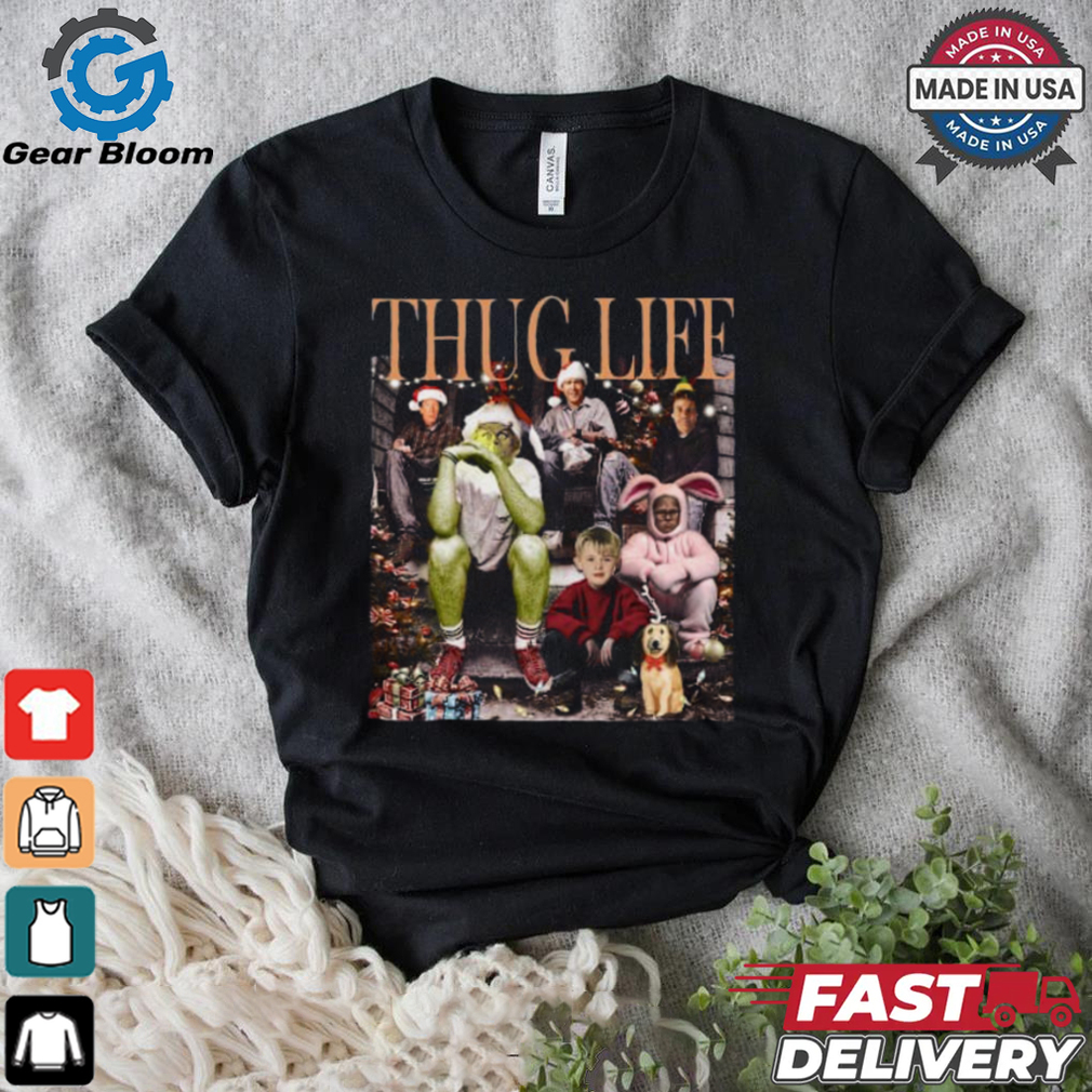 Thug Life Funny Christmas Tshirt Vintage Movie Characters Gift Retro Movie Stars Shirt M0191 T Shirt Thug Life Funny Christmas Tshirt Vintage Movie Characters Gift Retro Movie Stars Shirt M0191 T Shirt