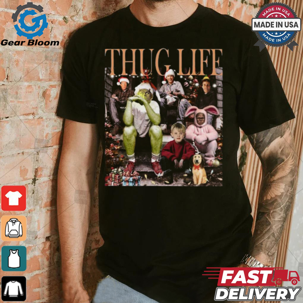 Thug Life Funny Christmas Tshirt Vintage Movie Characters Gift Retro Movie Stars Shirt M0191 T Shirt Thug Life Funny Christmas Tshirt Vintage Movie Characters Gift Retro Movie Stars Shirt M0191 T Shirt