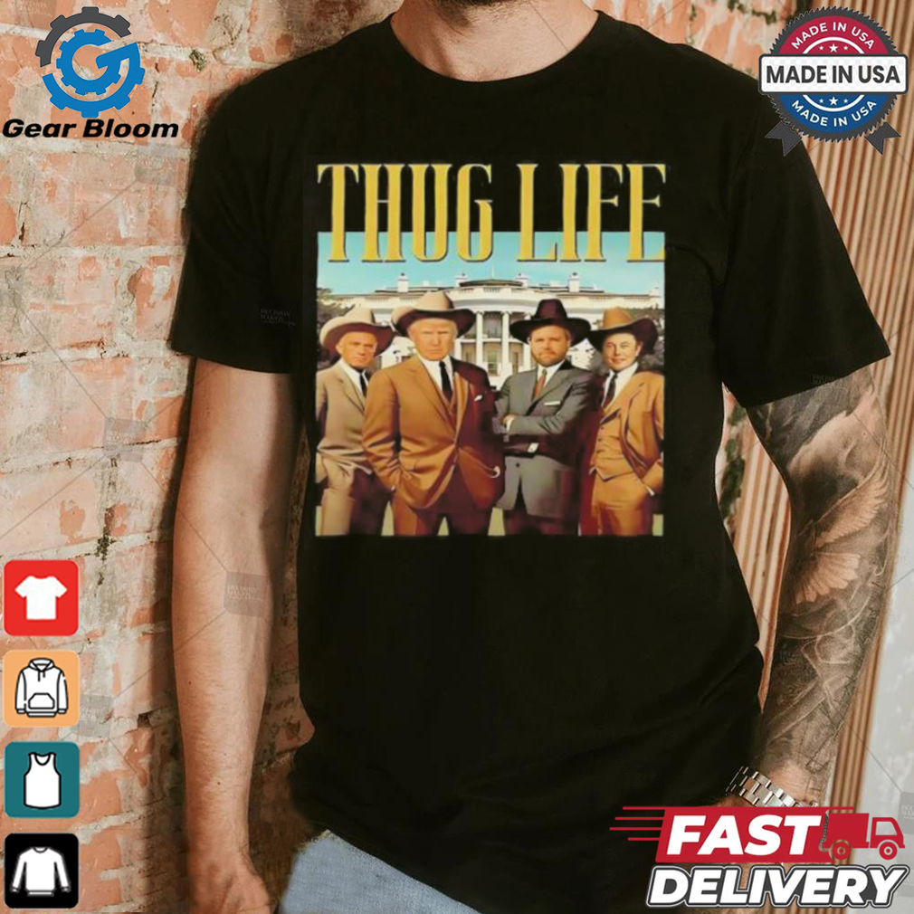 Thug Life Vance Kennedy Jr Trump Elon Musk cowboys shirt Thug Life Vance Kennedy Jr Trump Elon Musk cowboys shirt