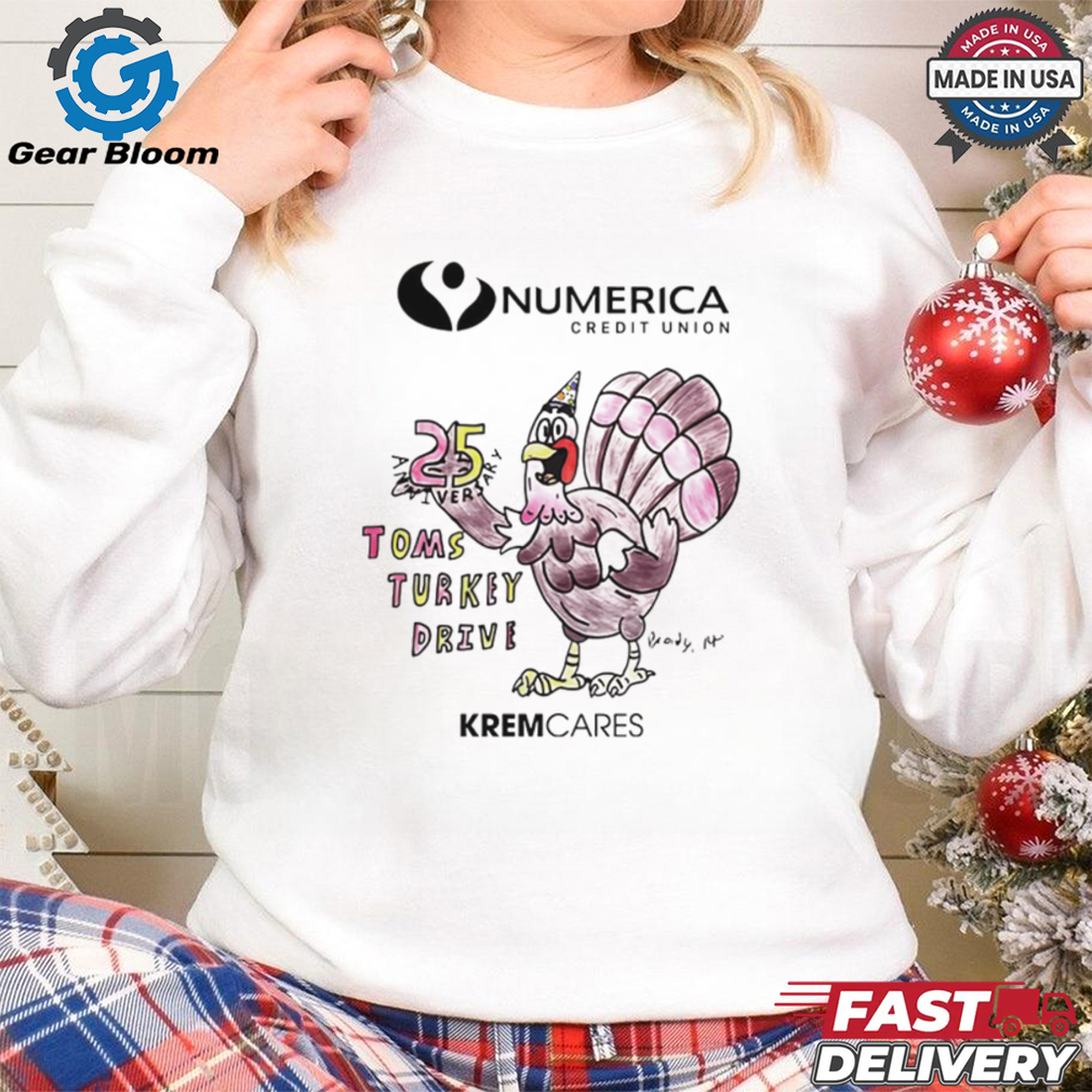 Tom’s Turkey Drive Kremcares 25 shirt Tom’s Turkey Drive Kremcares 25 shirt