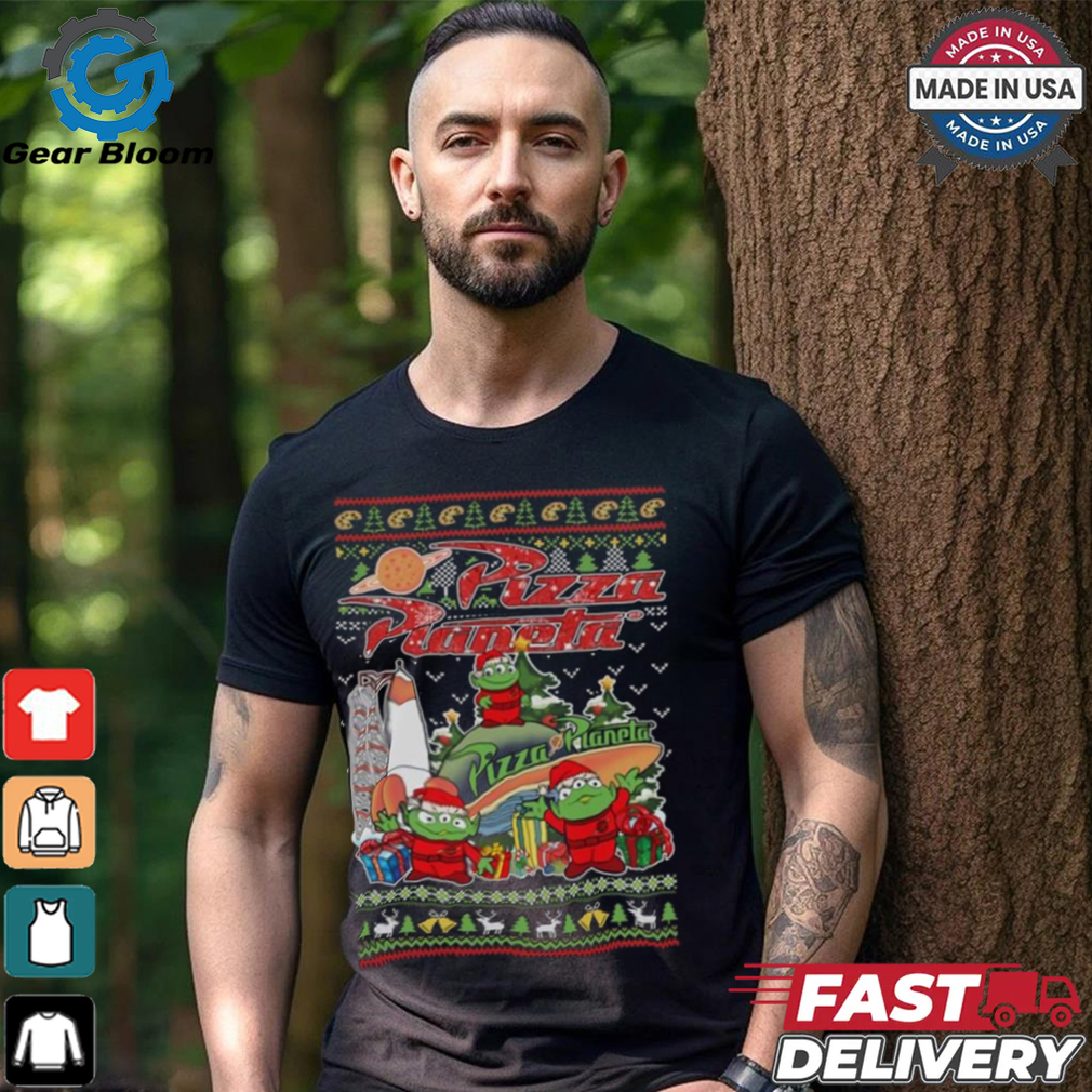 Toy Story Pizza Planet Serving Your Local Star Christmas Shirt Toy Story Pizza Planet Serving Your Local Star Christmas Shirt