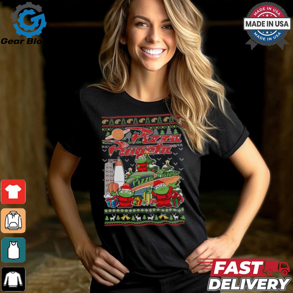 Toy Story Pizza Planet Serving Your Local Star Christmas Shirt Toy Story Pizza Planet Serving Your Local Star Christmas Shirt