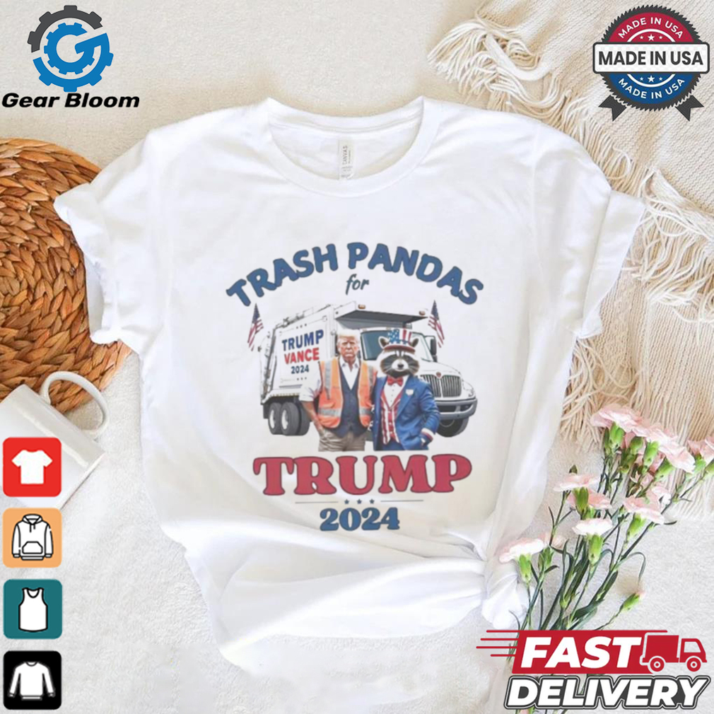 Trash pandas for Trump 2024 shirt Trash pandas for Trump 2024 shirt