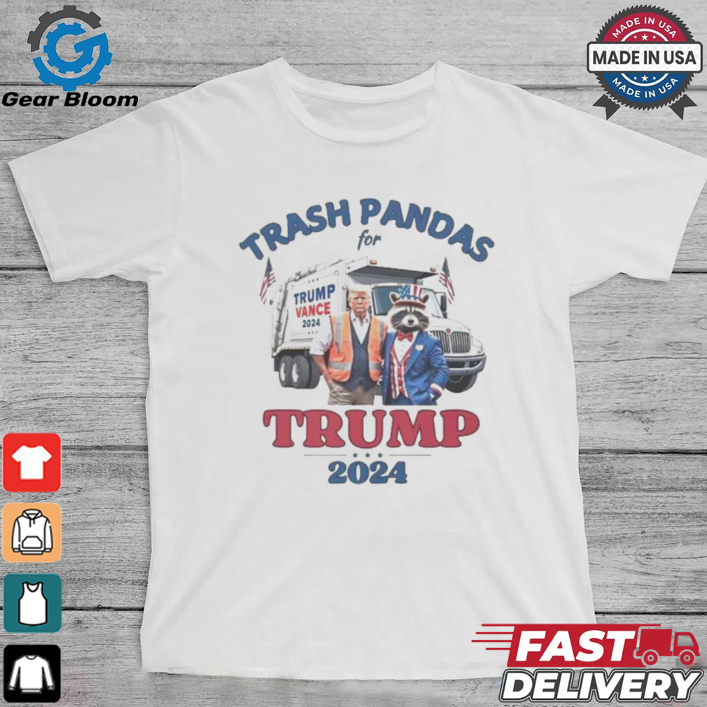 Trash pandas for Trump 2024 shirt Trash pandas for Trump 2024 shirt