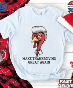 Trump with Turkey Make Thansgiving Great Again 2024 shirt