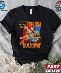 UFC 308 Ilia Topuria vs. Max Holloway 2024 art shirt