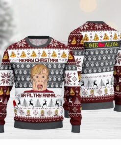 Vintage Home Alone Christmas Ugly Sweater