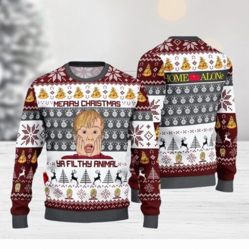 Vintage Home Alone Christmas Ugly Sweater