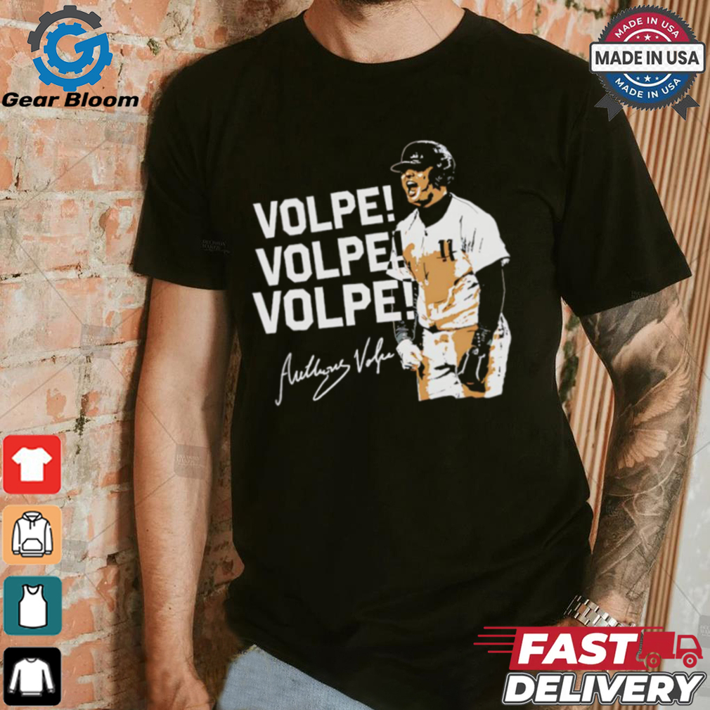 Volpe Volpe Volpe Anthony Volpe scream shirt Volpe Volpe Volpe Anthony Volpe scream shirt
