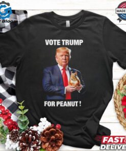 Vote Trump for peanut shirt