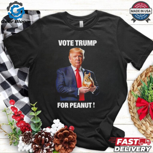 Vote Trump for peanut shirt