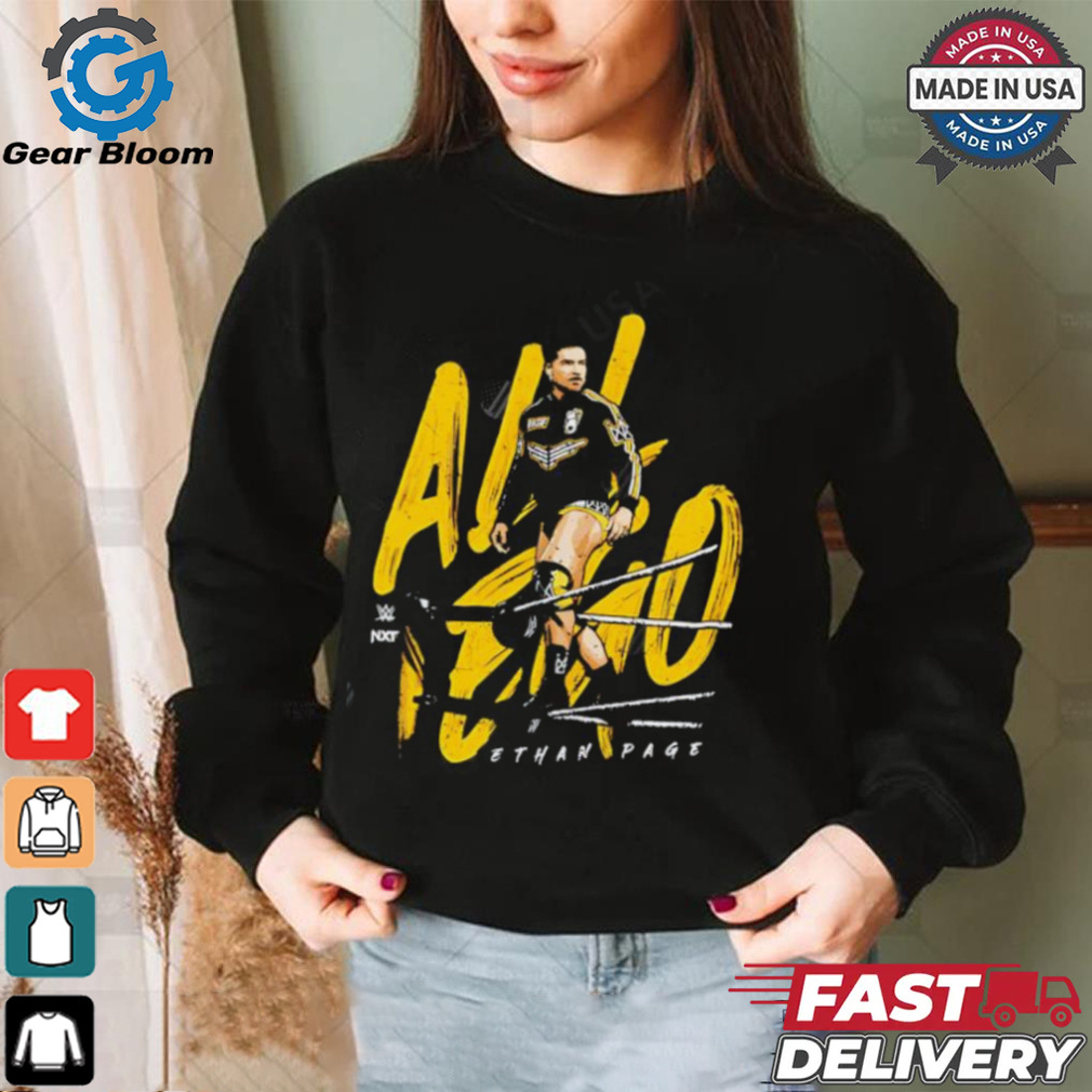WWE Ethan Page All Ego graphic shirt WWE Ethan Page All Ego graphic shirt