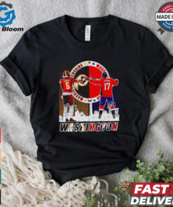 Washington Redskins Daniels and Washington Capitals Strome signatures shirt