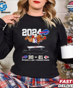 Way to Go Bills 2024 Buffalo Bills 30 21 Kansas City Chiefs shirt