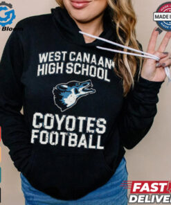 West Canaan High School Coyotes Football T Shirt
