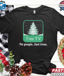 Winter Tree Tv No People Just Trees Shirt