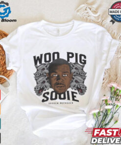 Woo Pig Sooie Darren Mcfadden Arkansas Razorbacks NFL Portrait t shirt