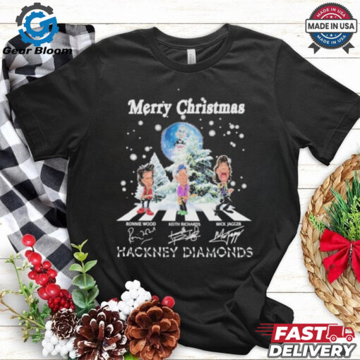 Hackney Diamonds Merry Christmas Signatures T Shirt