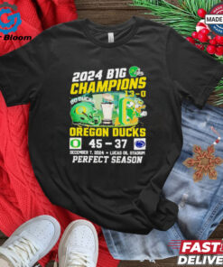 2024 B1G Champions 13 0 Oregon Ducks 45 37 Penn State Nittany Lions shirt