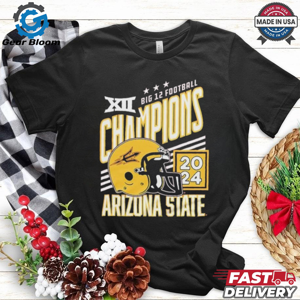 Arizona State Sun Devils Big 12 Champions 2024 T shirt Arizona State Sun Devils Big 12 Champions 2024 T shirt
