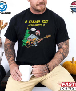 Aston Barrett Jr O Ganjah Tree Holiday Christmas T shirt