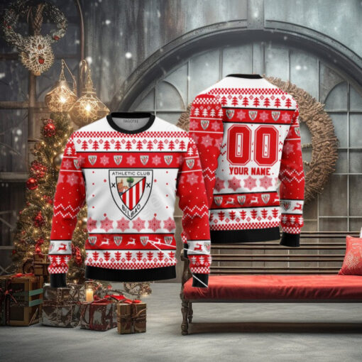 Athletic Bilbao Football Christmas Jumper Sweaters