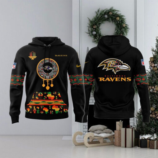 Baltimore Ravens x Happy Kwanzaa New Edition For Fans Limited Hoodie