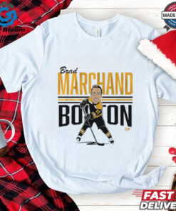 Brad Marchand Center Ice Caricature T Shirt