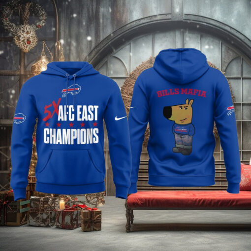 Buffalo Bills Chill Guy 2024 AFC East Division Champions Hoodie Set1