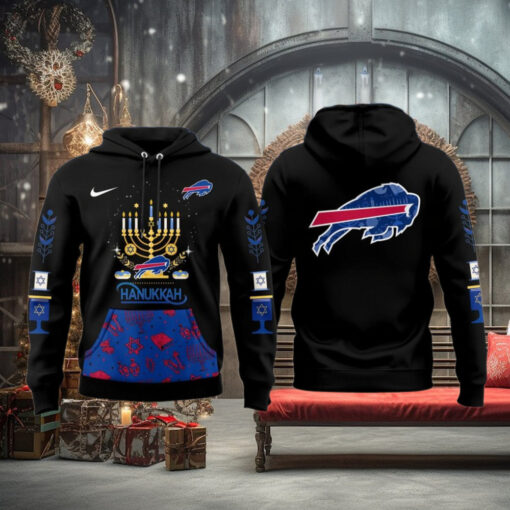 Buffalo Bills Happy Hanukkah Limited For Fans Hoodie