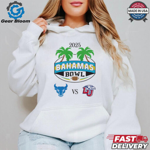 Buffalo Bulls vs Liberty Flames 2025 Bahamas Bowl T Shirt
