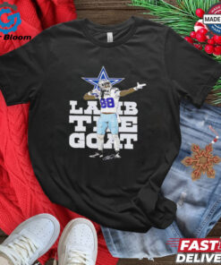 CeeDee Lamb The Goat Dallas Cowboy signature Limited Edition Legacy Tees