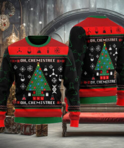 Chemistree Science Ugly Christmas Sweater