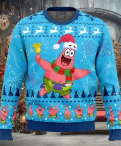 Christmas Patrick Sponge Bob Ugly Christmas Sweater