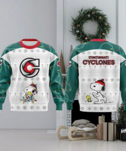 Cincinnati Cyclones Peanuts & Snoopy Limited Edition Sweater