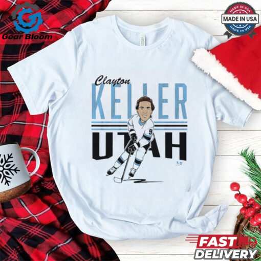 Clayton Keller Center Ice Caricature T Shirt