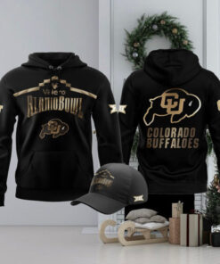 Colorado Buffaloes x 2024 Alamo Bowl Game Hoodie