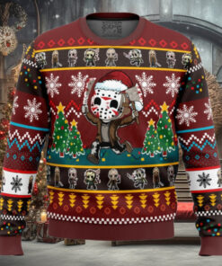 Cute Jason Friday the 13th Ugly Christmas Sweater