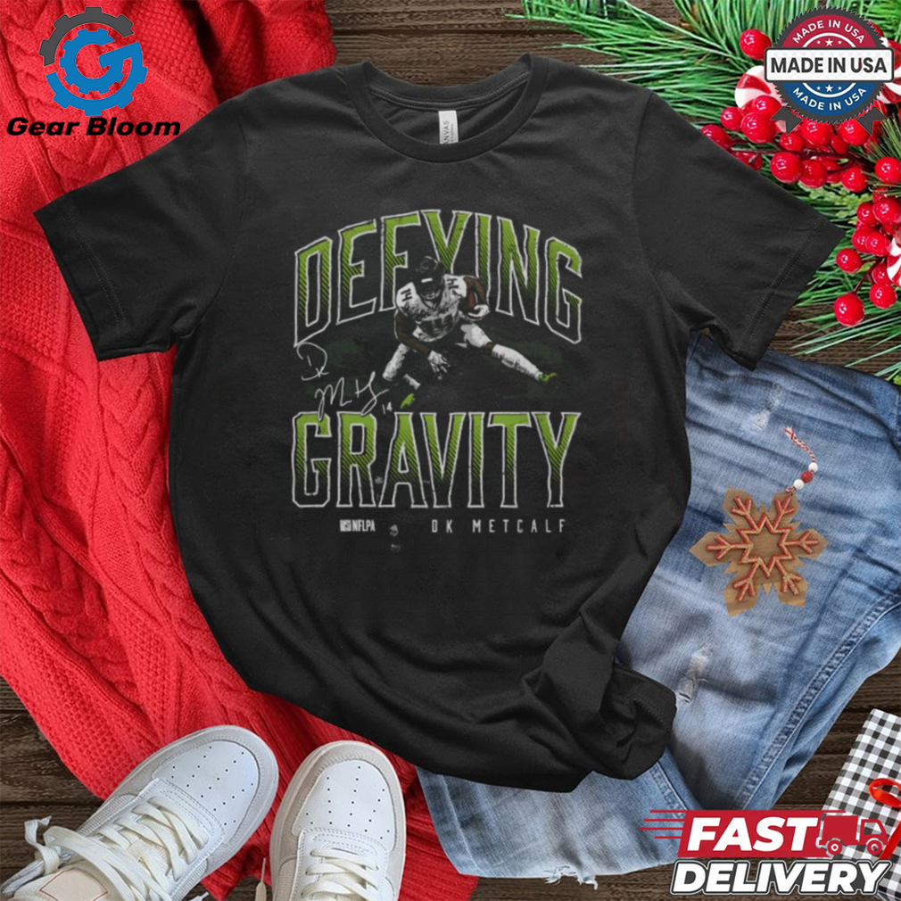 D.K. Metcalf Seattle Hurdle WHT Shirt D.K. Metcalf Seattle Hurdle WHT Shirt