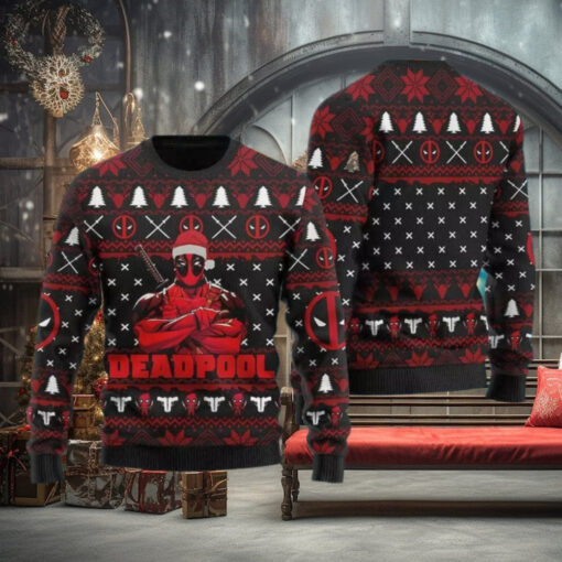 Deadpool Ugly Christmas 2025 Sweater