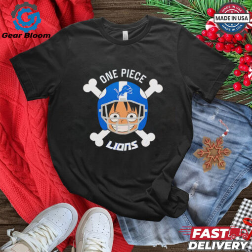 Detroit Lions x Luffy One Piece shirt