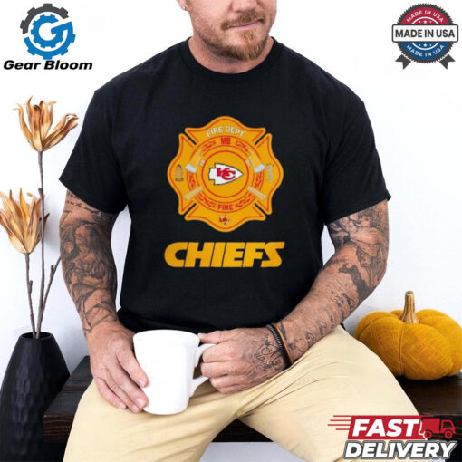 Firefighter Appreciation Kansas City Chiefs logo shirt Best Selling