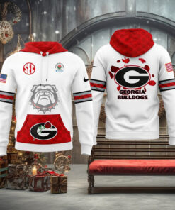 Georgia Bulldogs x Rose Bowl Game 2025 Playoff Limited Edition Hoodie1