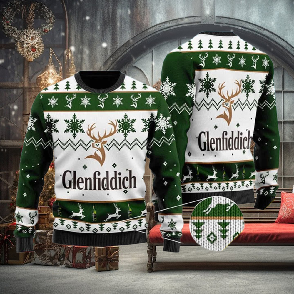 Glenfiddich Whisky Wine 3D Xmas Funny 2023 Holiday Custom And Personalized Idea Knitting Pattern 3D Print Ugly Sweater Glenfiddich Whisky Wine 3D Xmas Funny 2023 Holiday Custom And Personalized Idea Knitting Pattern 3D Print Ugly Sweater