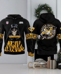 Green Bay Gamblers Hair Nation Jersey Auction Hoodie